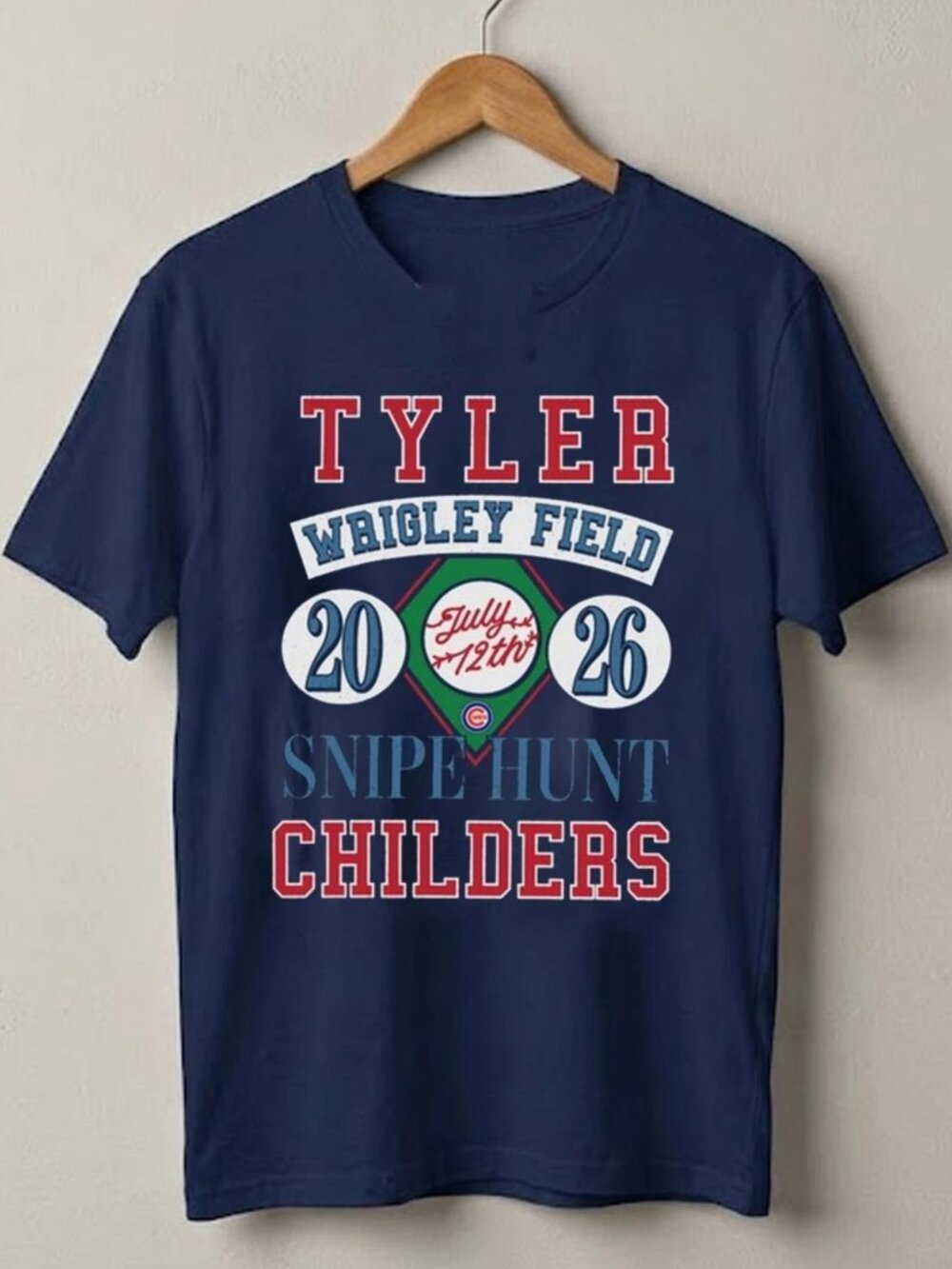 Tyler Childers Snipe Hunt Wrigley Field 2026 Graphic T-Shirt